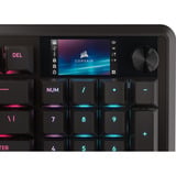 Corsair VANGUARD PRO 96 RGB gaming toetsenbord Zwart, BE lay-out (AZERTY), Corsair MGX Hyperdrive, 96%, Hot-swappable