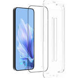 Just in Case Samsung Galaxy S25 - Tempered Glass screenprotector Transparant, Applicator