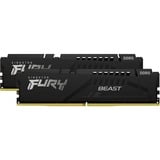 Kingston FURY Beast 32 GB DDR5-5600 (2x 16 GB) werkgeheugen Zwart, KF556C36BBEK2-32, XMP 3.0, EXPO