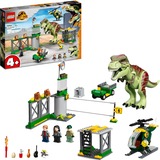 LEGO Jurassic World - T. rex dinosaurus ontsnapping Constructiespeelgoed 76944