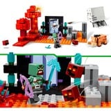 LEGO Minecraft - Hinderlaag bij het Nether-portaal Constructiespeelgoed 21255