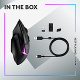 Logitech G502 X PLUS LIGHTSPEED Draadloze RGB Gamingmuis Zwart, 100-25.600 dpi