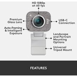 Logitech StreamCam webcam Wit