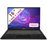 MSI Summit A16 AI+ (A3HMTG-049BE) 16"  Copilot+ 2-in-1 laptop Zwart | Ryzen AI 9 365 | Radeon 880M | 32 GB | 1 TB SSD | 165 Hz