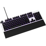 NZXT Function, gaming toetsenbord Wit, US lay-out, Gateron Red, RGB leds, ABS keycaps