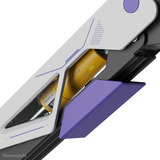 Neomounts DS70-256RD1 ACE gaming monitorarm Paars/zwart, Gasveer, Topfix, 180°-stop