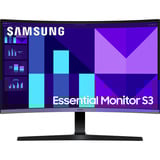 SAMSUNG Essential S27D396GAU 27" curved monitor Zwart, HDMI, VGA