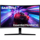 Samsung Essential S3 S39GD 27" curved monitor Zwart, HDMI, VGA