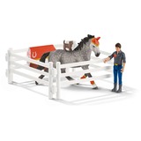 Schleich Horse Club -  Mia's voltige rijset speelfiguur 