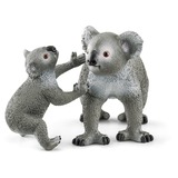 Schleich Wild Life - Koalamoeder met baby speelfiguur 42566