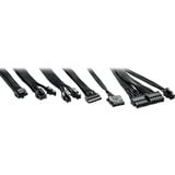 Sharkoon Rebel P20 SFX modulaire 1000 watt voeding  Zwart, 1x 12V-2x6, 2x PCIe