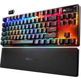 SteelSeries Apex Pro Gen 3 TKL Wireless RGB mechanisch gaming toetsenbord Zwart, FR lay-out (AZERTY), SteelSeries OmniPoint 3.0, 80% (TKL)	, Bluetooth, 2.4 GHz, USB