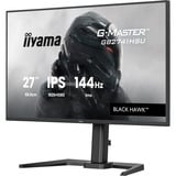 iiyama G-Master Black Hawk GB2741HSU-B1 27" gaming monitor Zwart, 144Hz, HDMI, DisplayPort, USB, Audio, AMD Free-Sync