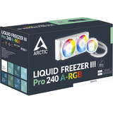 ARCTIC Liquid Freezer III Pro 240 A-RGB waterkoeling Wit, 4-pins PWN fan-connector