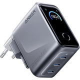 Anker 160W Prime oplader met led-scherm Grijs, 3x USB-C