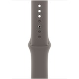 Apple Sportbandje - Klei (45 mm) - S/M armband Donkergrijs