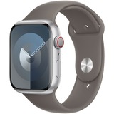 Apple Sportbandje - Klei (45 mm) - S/M armband Donkergrijs