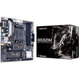 Biostar B550MX/E PRO socket AM4 moederbord Grijs, RAID, Gb-LAN, Sound, µATX