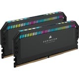 Corsair 32 GB DDR5-6000 Kit werkgeheugen Zwart, CMT32GX5M2X6000C36, Dominator Platinum RGB, XMP 3.0