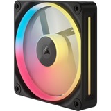 Corsair iCUE LINK LX120-R RGB Reverse Fans Starter Kit case fan Zwart, 3 stuks, 4-pin PWM