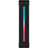 Corsair iCUE LINK LX120-R RGB Reverse Starterskit case fan Zwart, 3 stuks, 4-pin PWM