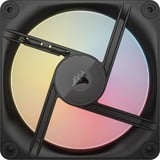 Corsair iCUE LINK LX120-R RGB Reverse Starterskit case fans Zwart, 3 stuks, 120 x 120 x 25 mm, PWM