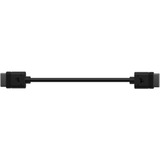 Corsair iCUE LINK kabel Zwart, 0,1 meter, 2 stuks