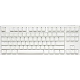 Ducky One 3 RGB TKL, gaming toetsenbord Wit, BE Lay-out, Cherry MX Silent Red, RGB leds, TKL, ABS