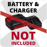 EINHELL GE-CG 18/1 Li-Solo grasschaar Rood/zwart, Accu en lader niet inbegrepen