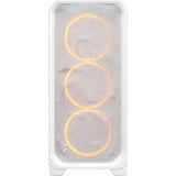 Fractal Design Meshify 3 RGB TG Clear Tint midi tower behuizing Wit | 2x USB-A | 1x USB-C | RGB | Tempered Glass