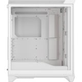 Fractal Design Meshify 3 RGB TG Clear Tint midi tower behuizing Wit | 2x USB-A | 1x USB-C | RGB | Tempered Glass