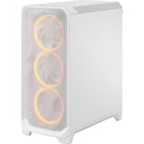 Fractal Design Meshify 3 RGB midi tower behuizing Wit | 2x USB-A | 1x USB-C | RGB | Tempered Glass