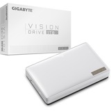GIGABYTE Vision Drive 1 TB externe SSD Wit, GP-VSD1TB, USB-C 3.2 (10 Gbit/s)