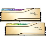 G.Skill Trident Z5 Royal Neo Gold 96 GB DDR5-6000 (2x 48 GB) werkgeheugen Goud, F5-6000J2836F48GX2-TR5NG, EXPO