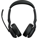Jabra JBR Evolve2 55 MS Stereo Link380a on-ear headset Zwart