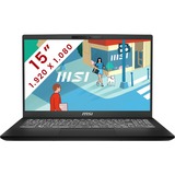 MSI Modern 15 H (C13M-204BE) 15.6" laptop Zwart | Core i9-13900H | Iris Xe Graphics | 16 GB | 1 TB SSD