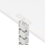 Neomounts ADS06-130WH Kabelgeleider - schroefbevestiging - universeel kabelgeleiding Wit
