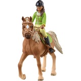 Schleich Horse Club - Sarah & Mystery speelfiguur 