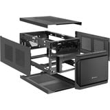 Sharkoon QB One mini tower behuizing Zwart | 4x USB-A