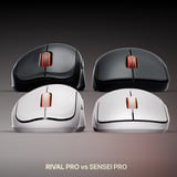 SteelSeries Rival Pro Mini gaming muis Wit, 100 - 42.000 DPI, 8K, UWB / 6 GHz