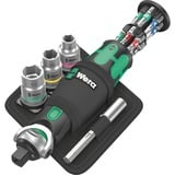 Wera 8009 Zyklop Pocket Set 2 bitset Zwart/groen, 18‑delig