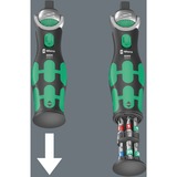 Wera 8009 Zyklop Pocket Set 2 bitset Zwart/groen, 18‑delig