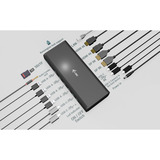 i-tec i-tec Universal Docking 6 displays dockingstation Zwart