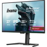 iiyama G-Master Red Eagle GB2771UHSU-B1 27" 4K UHD gaming monitor Zwart (mat), 144 Hz / 288 Hz, HDMI, DisplayPort, USB-C, Audio, AMD FreeSync