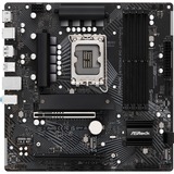 ASRock B760M PG LIGHTNING socket 1700 moederbord Zwart/grijs, RAID, 2.5Gb-LAN, WLAN, BT, Sound, µATX