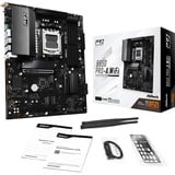 ASRock B850 PRO-A WiFi socket AM5 moederbord RAID, 2.5 Gb-LAN, Wi-Fi 6E, BT, Sound, ATX