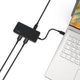 Belkin CONNECT Meerpoorts 5-in-1 USB-C hub dockingstation Zwart