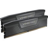 Corsair 64 GB DDR5-6000 (2x 32 GB) Dual-Kit werkgeheugen Zwart, CMH64GX5M2D6000C40, Vengeance, RGB, XMP 3.0