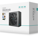 DeepCool GamerStorm PQ850G 850 watt voeding  Zwart, 1x 12V-2x6