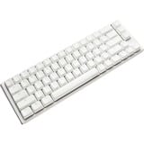 Ducky One 3 SF White, gaming toetsenbord Wit/zilver, BE Lay-out, Cherry MX RGB Brown, RGB leds, 65%, ABS